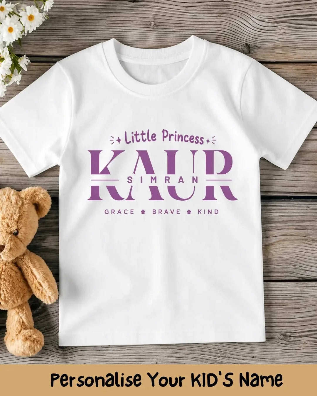 Proud Punjabi Custom Kid Cotton Tee Swiftsoul