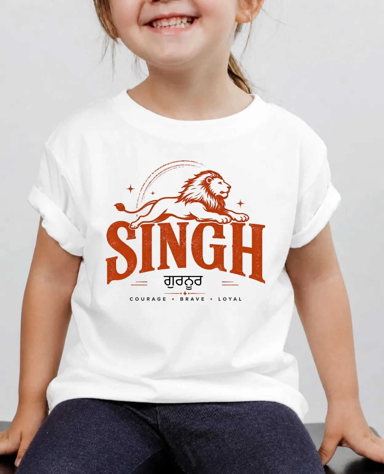 Proud Punjabi Custom Kid Cotton Tshirt Swiftsoul