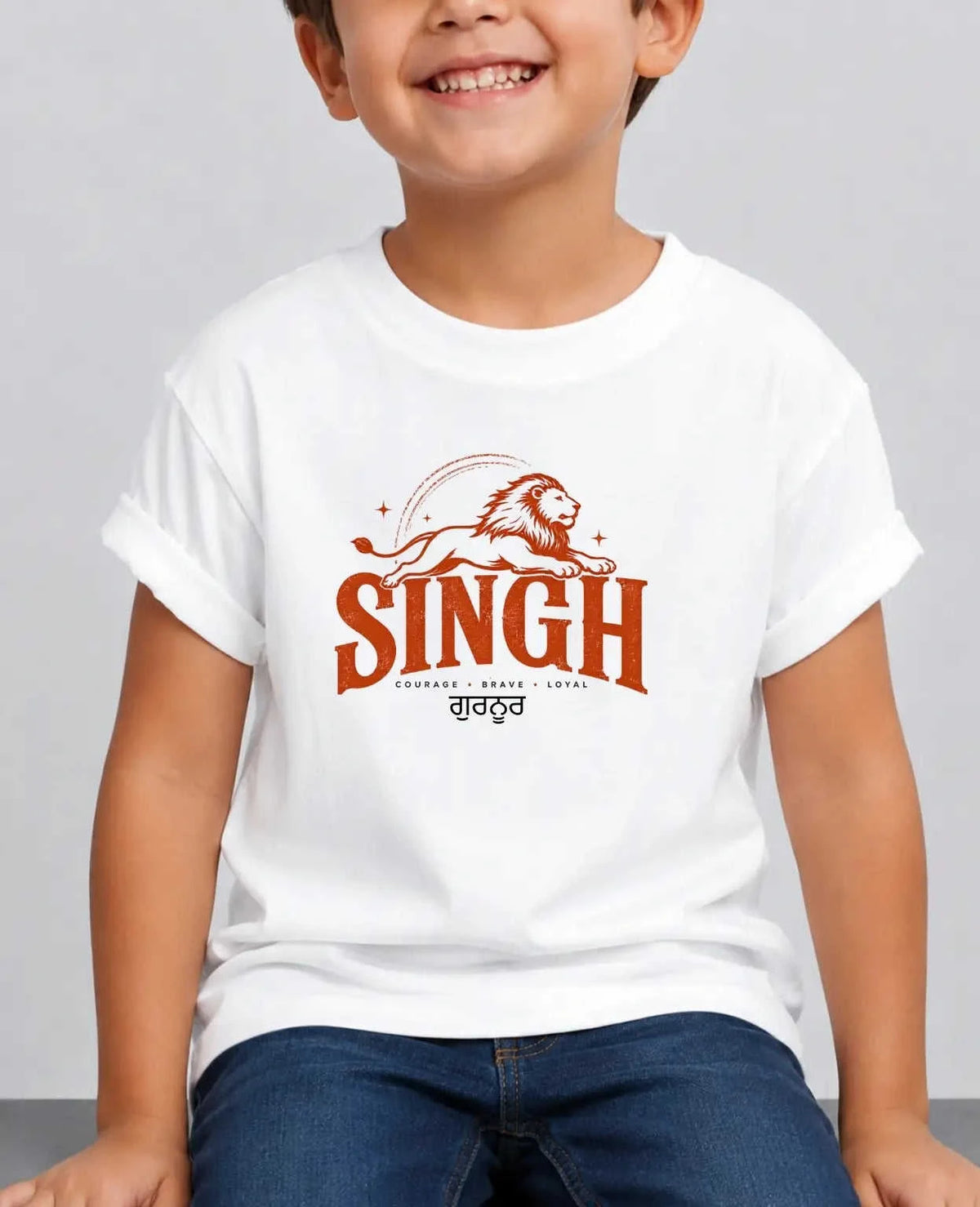 Proud Punjabi Custom Kid Cotton Tshirt Swiftsoul