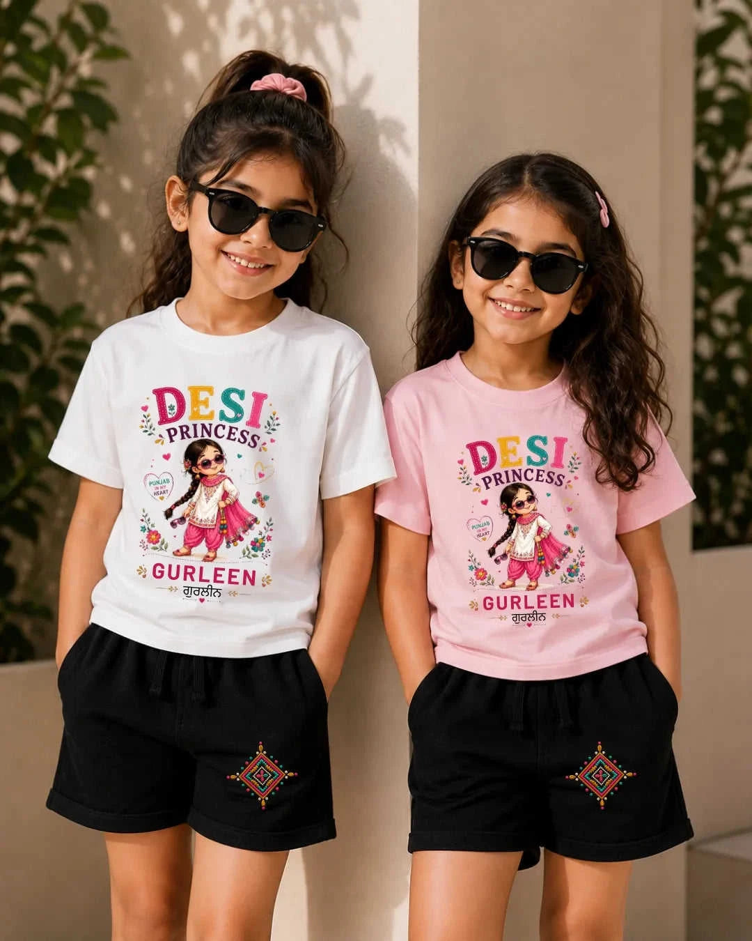 Proud Punjabi Custom Kid's Co-ord Set Swiftsoul