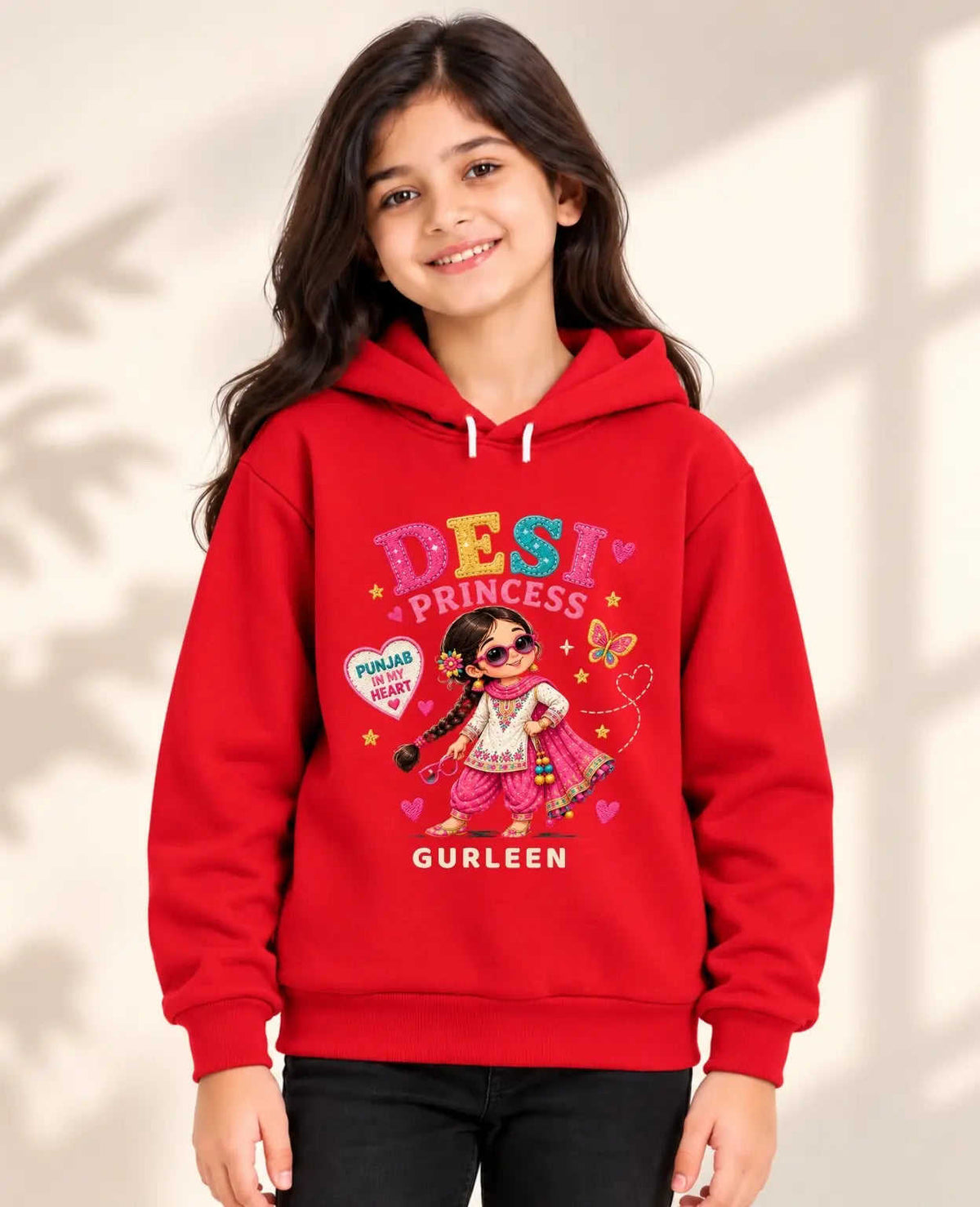 Proud Punjabi Kid Cotton Tshirt & Hoodie Swiftsoul
