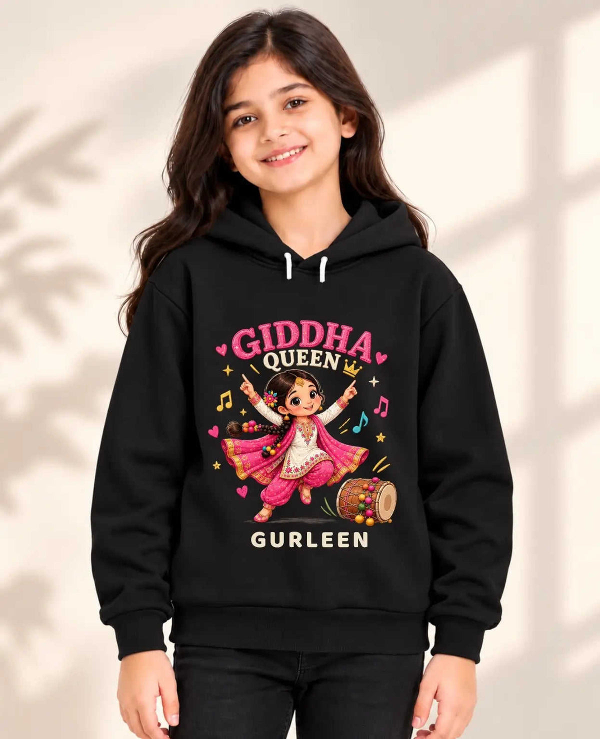 Proud Punjabi Kid Cotton Tshirt & Hoodie Swiftsoul