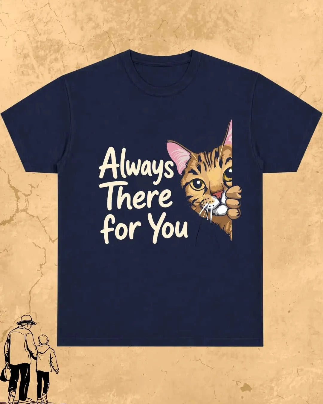 Purr Dad Cotton Tshirt Swiftsoul