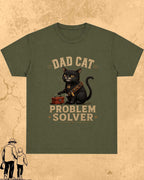Purr Dad Cotton Tshirt Swiftsoul 