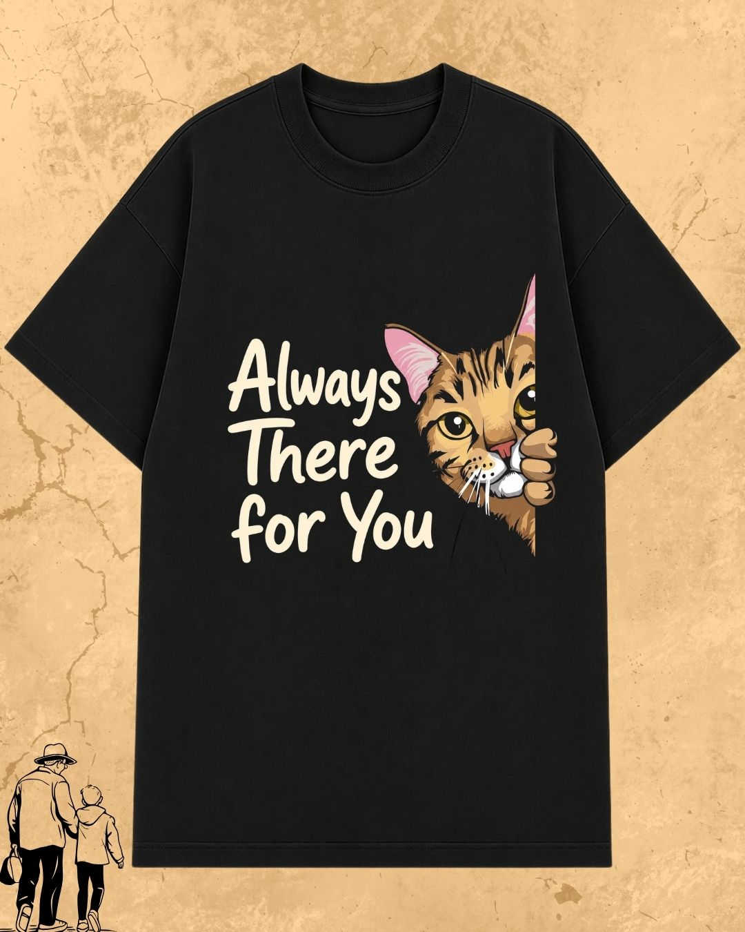 Purr Dad Cotton Tshirt Swiftsoul 