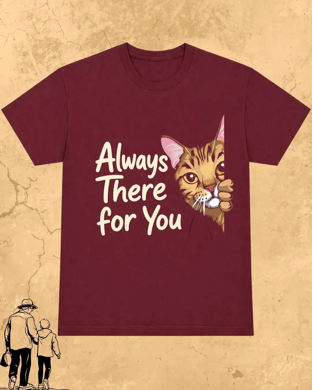 Purr Dad Cotton Tshirt Swiftsoul