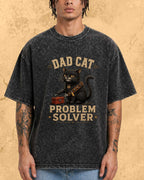 Purr Dad Cotton Tshirt Swiftsoul 