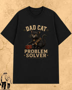 Purr Dad Cotton Tshirt Swiftsoul 