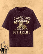 Purr Dad Cotton Tshirt Swiftsoul 