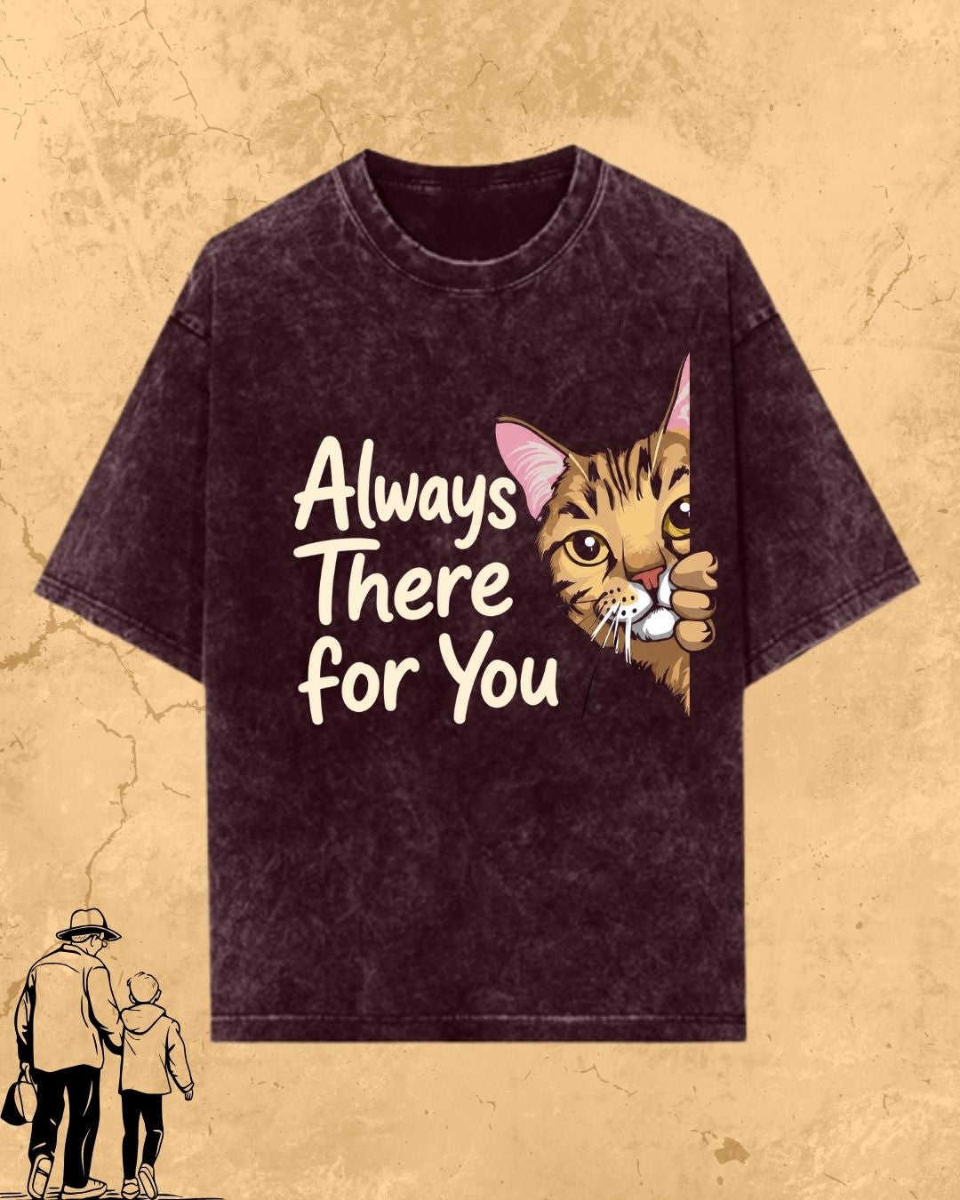 Purr Dad Cotton Tshirt Swiftsoul 