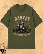 Purr Dad Cotton Tshirt Swiftsoul 