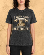 Purr Dad Cotton Tshirt Swiftsoul 