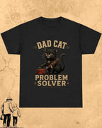 Purr Dad Cotton Tshirt Swiftsoul