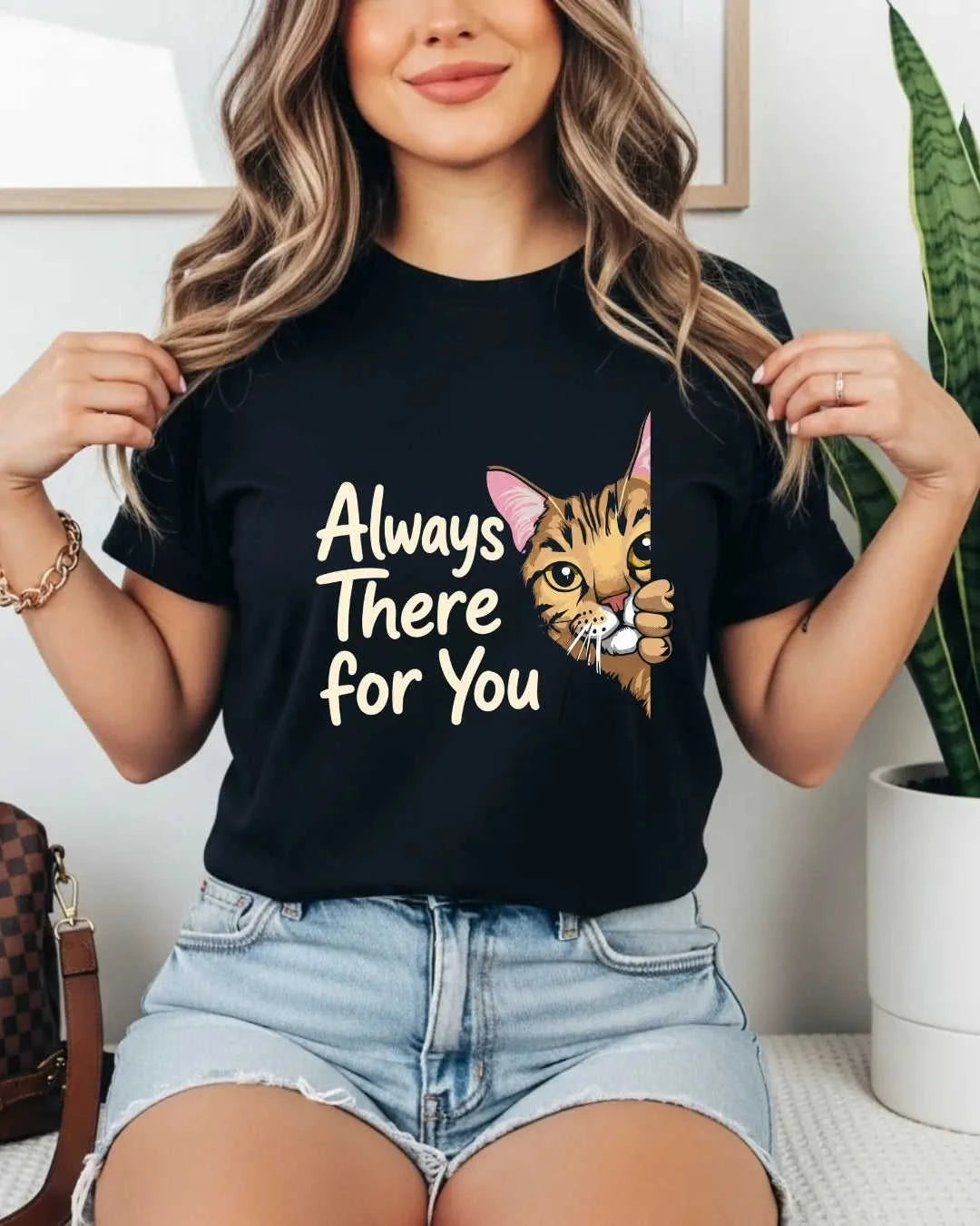 Purr Dad Cotton Tshirt Swiftsoul