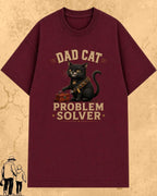 Purr Dad Cotton Tshirt Swiftsoul 