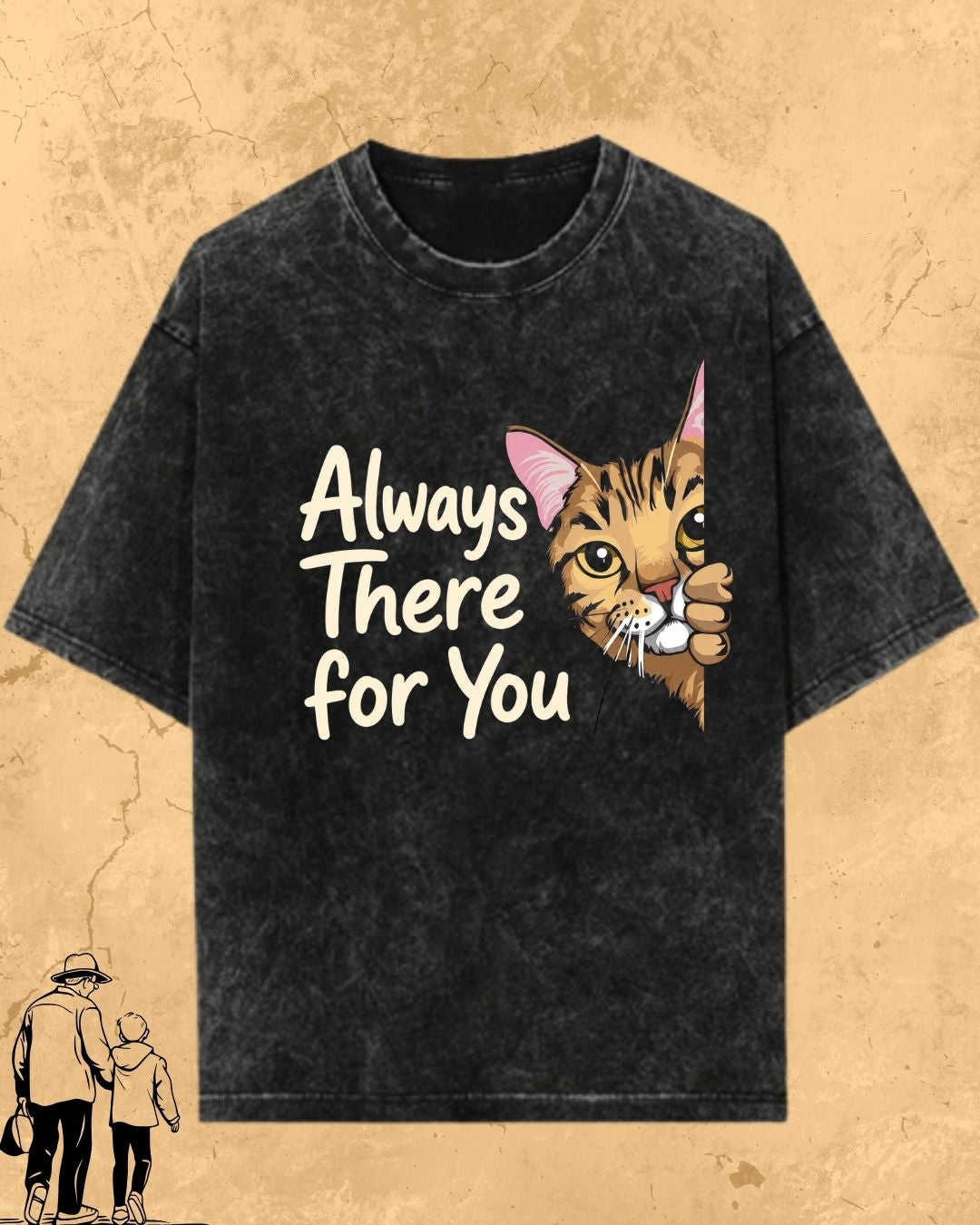 Purr Dad Cotton Tshirt Swiftsoul 