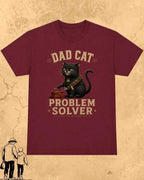 Purr Dad Cotton Tshirt Swiftsoul