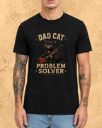 Purr Dad Cotton Tshirt Swiftsoul