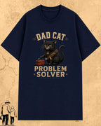 Purr Dad Cotton Tshirt Swiftsoul 