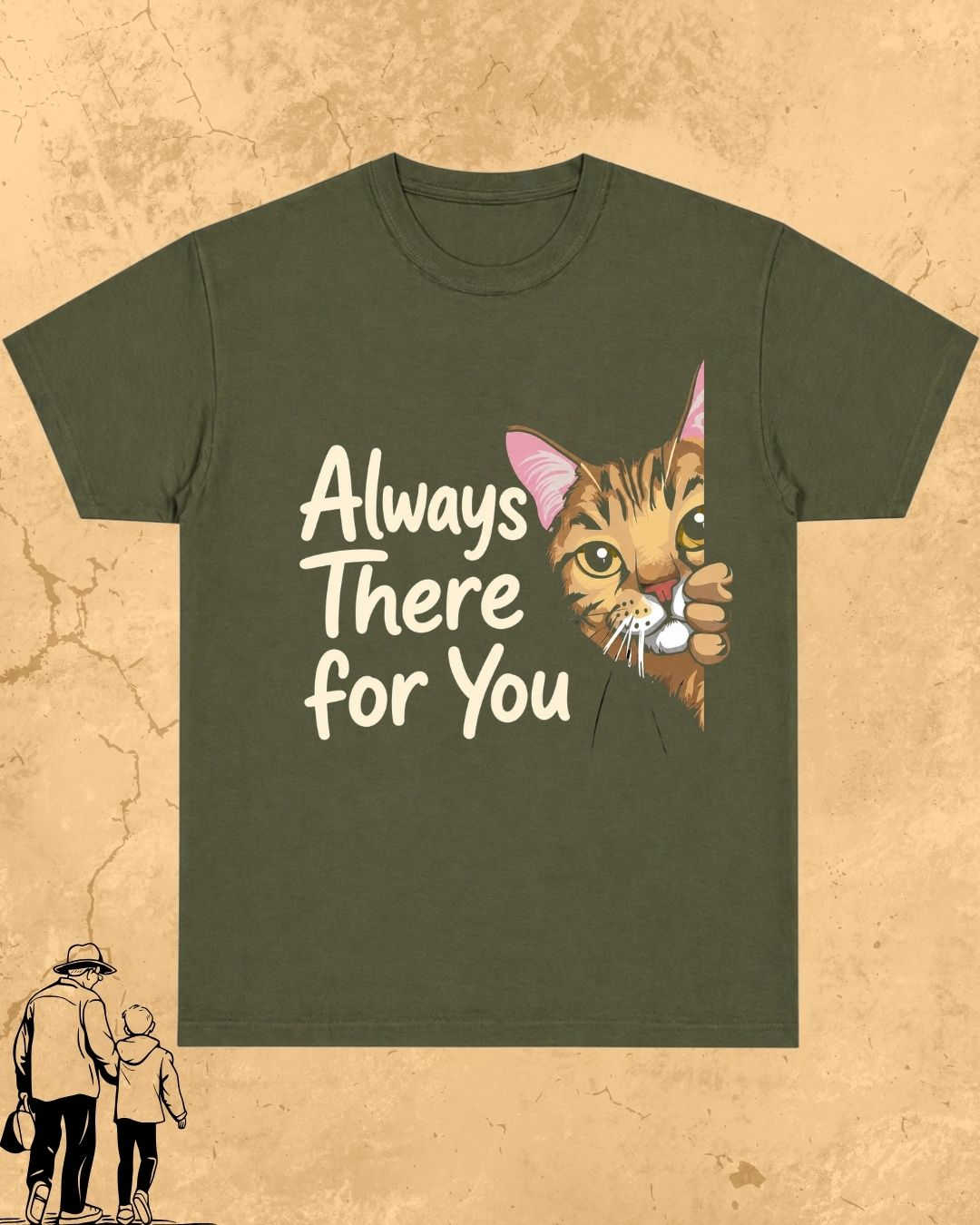Purr Dad Cotton Tshirt Swiftsoul 