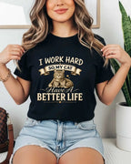 Purr Dad Cotton Tshirt Swiftsoul