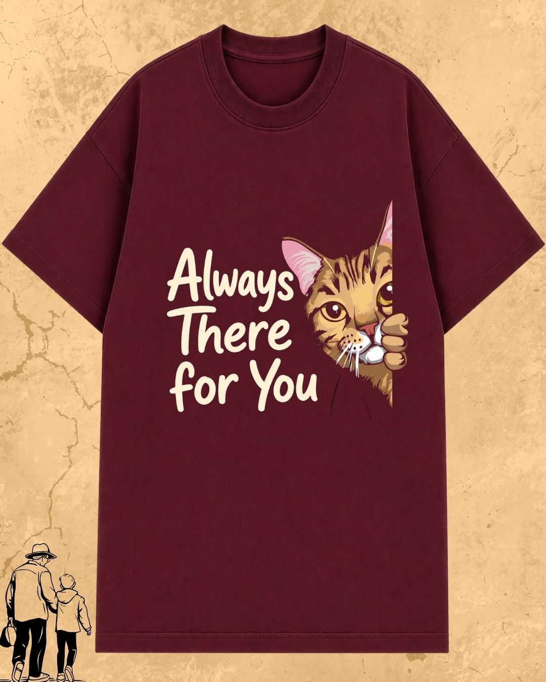 Purr Dad Cotton Tshirt Swiftsoul 