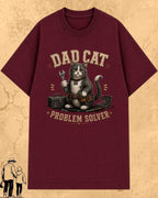 Purr Dad Cotton Tshirt Swiftsoul 