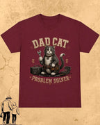 Purr Dad Cotton Tshirt Swiftsoul