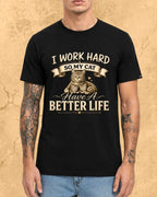 Purr Dad Cotton Tshirt Swiftsoul