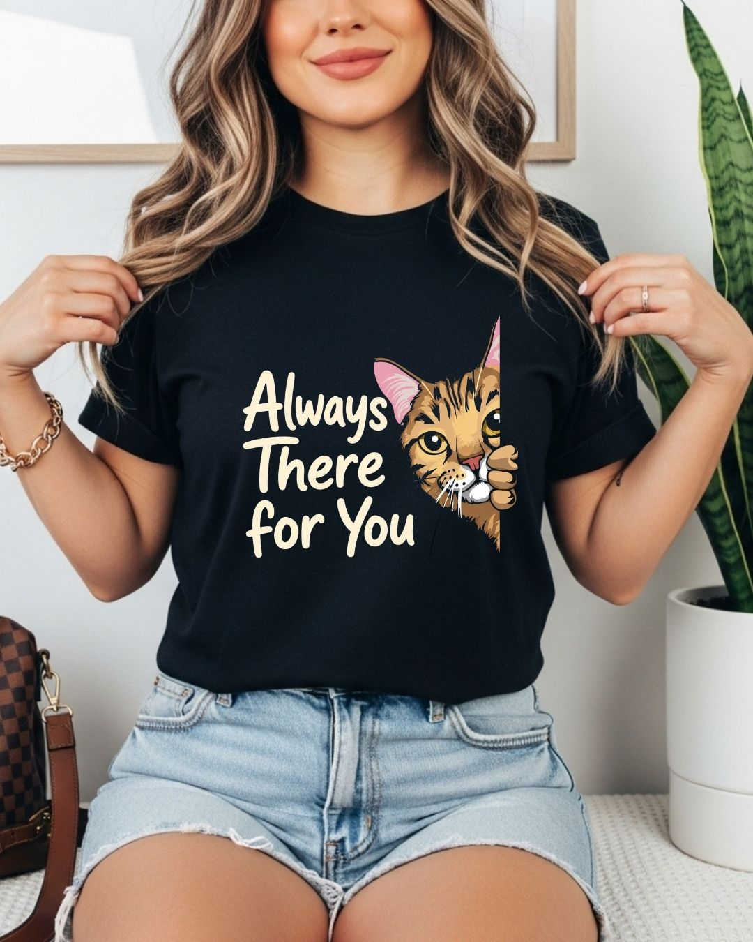 Purr Dad Cotton Tshirt Swiftsoul 