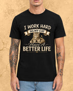 Purr Dad Cotton Tshirt Swiftsoul 