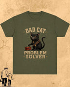 Purr Dad Cotton Tshirt Swiftsoul