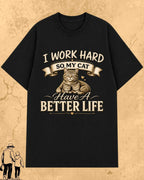 Purr Dad Cotton Tshirt Swiftsoul 