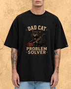 Purr Dad Cotton Tshirt Swiftsoul 