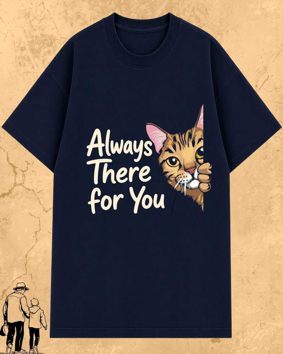 Purr Dad Cotton Tshirt Swiftsoul 
