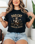 Purr Dad Cotton Tshirt Swiftsoul