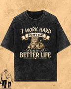 Purr Dad Cotton Tshirt Swiftsoul 