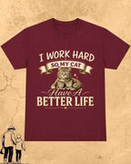 Purr Dad Cotton Tshirt Swiftsoul