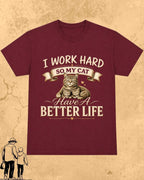 Purr Dad Cotton Tshirt Swiftsoul 