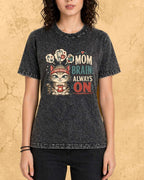 Purr Mom Cotton Tshirt Billien LLC 
