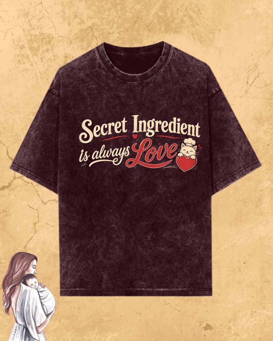 Purr Mom Cotton Tshirt Billien LLC 