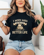 Purr Mom Cotton Tshirt Billien LLC 