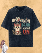 Purr Mom Cotton Tshirt Billien LLC 