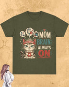 Purr Mom Cotton Tshirt Billien LLC 
