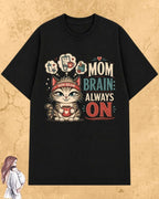 Purr Mom Cotton Tshirt Billien LLC 