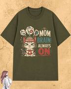 Purr Mom Cotton Tshirt Billien LLC 
