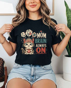 Purr Mom Cotton Tshirt Billien LLC 