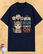 Purr Mom Cotton Tshirt Billien LLC 