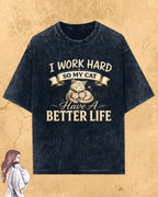 Purr Mom Cotton Tshirt Billien LLC 