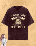 Purr Mom Cotton Tshirt Billien LLC 